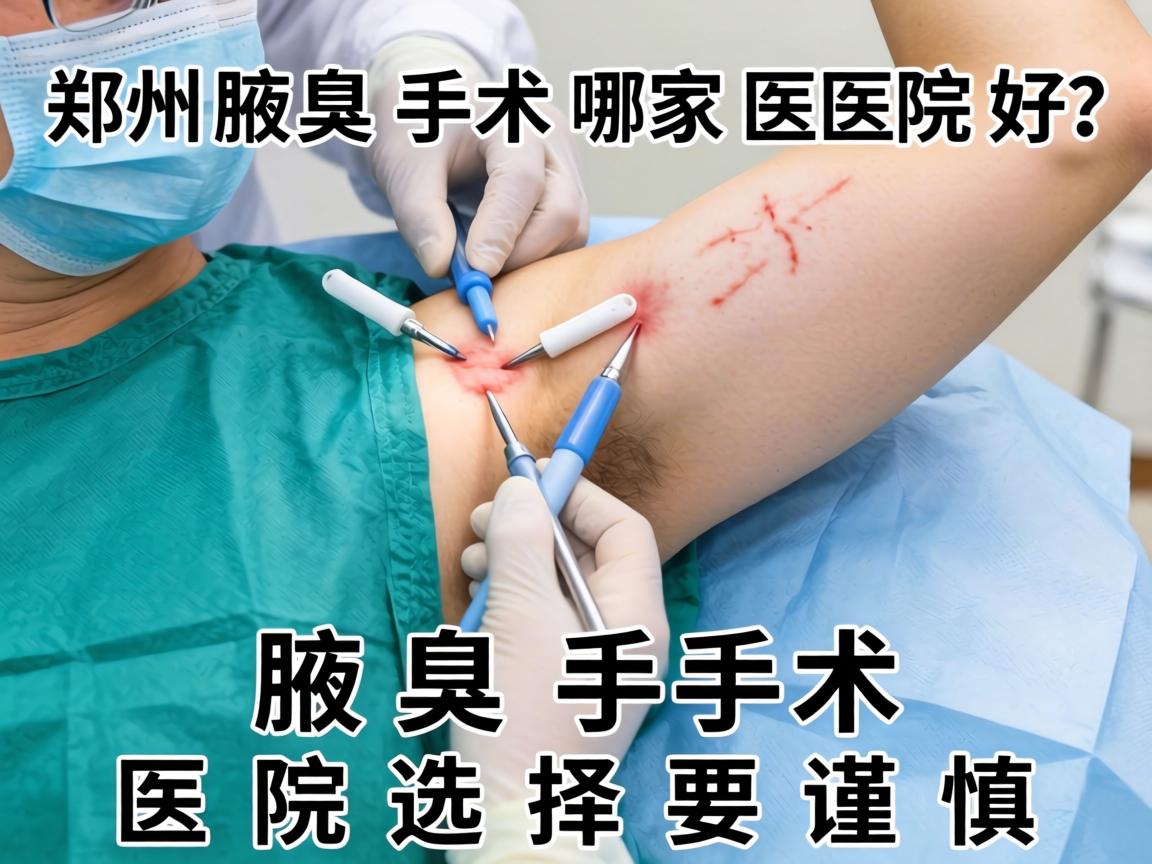郑州腋臭手术哪家医院好?腋臭手术医院选择要谨慎 郑州腋臭手术哪家医院好?腋臭手术医院选择要谨慎