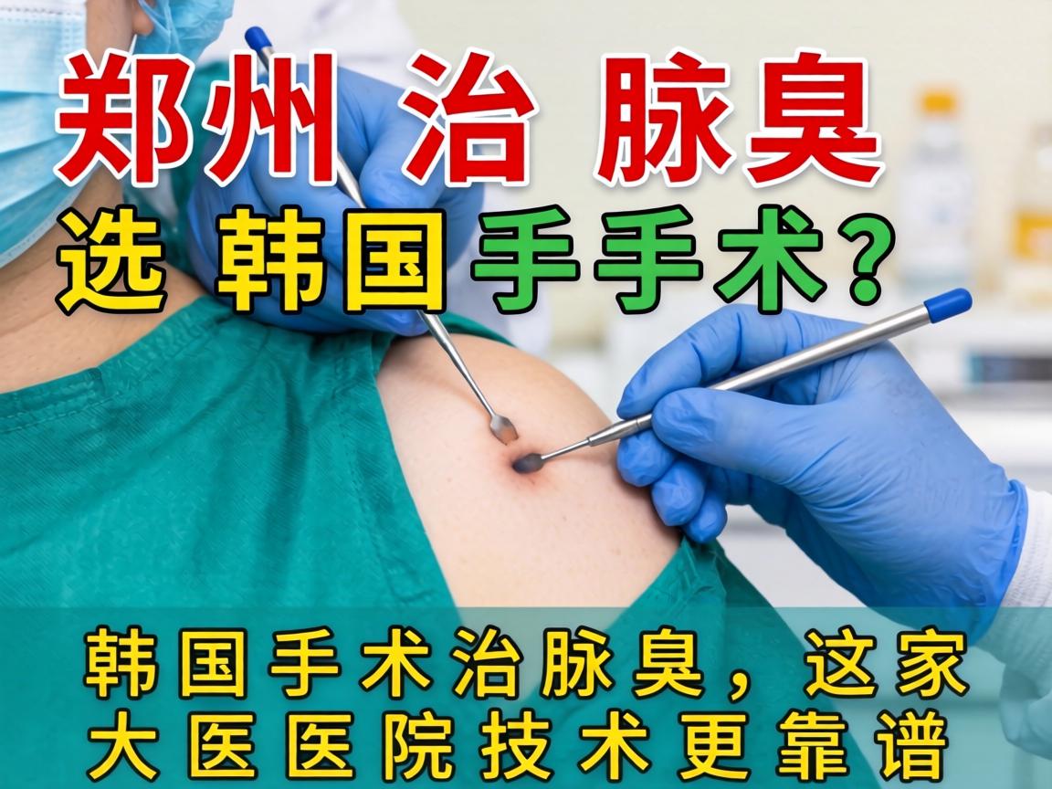 郑州治腋臭选韩国手术?韩国手术治腋臭,这家大医院技术更靠谱 郑州治腋臭选韩国手术?韩国手术治腋臭,这家大医院技术更靠谱