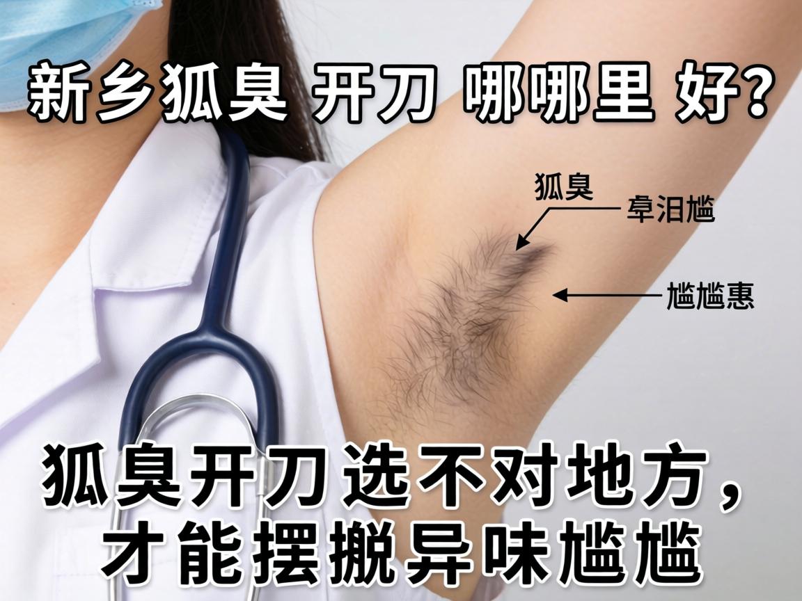新乡狐臭开刀哪里好?狐臭开刀选对地方,才能摆脱异味尴尬 新乡狐臭开刀哪里好?狐臭开刀选对地方,才能摆脱异味尴尬