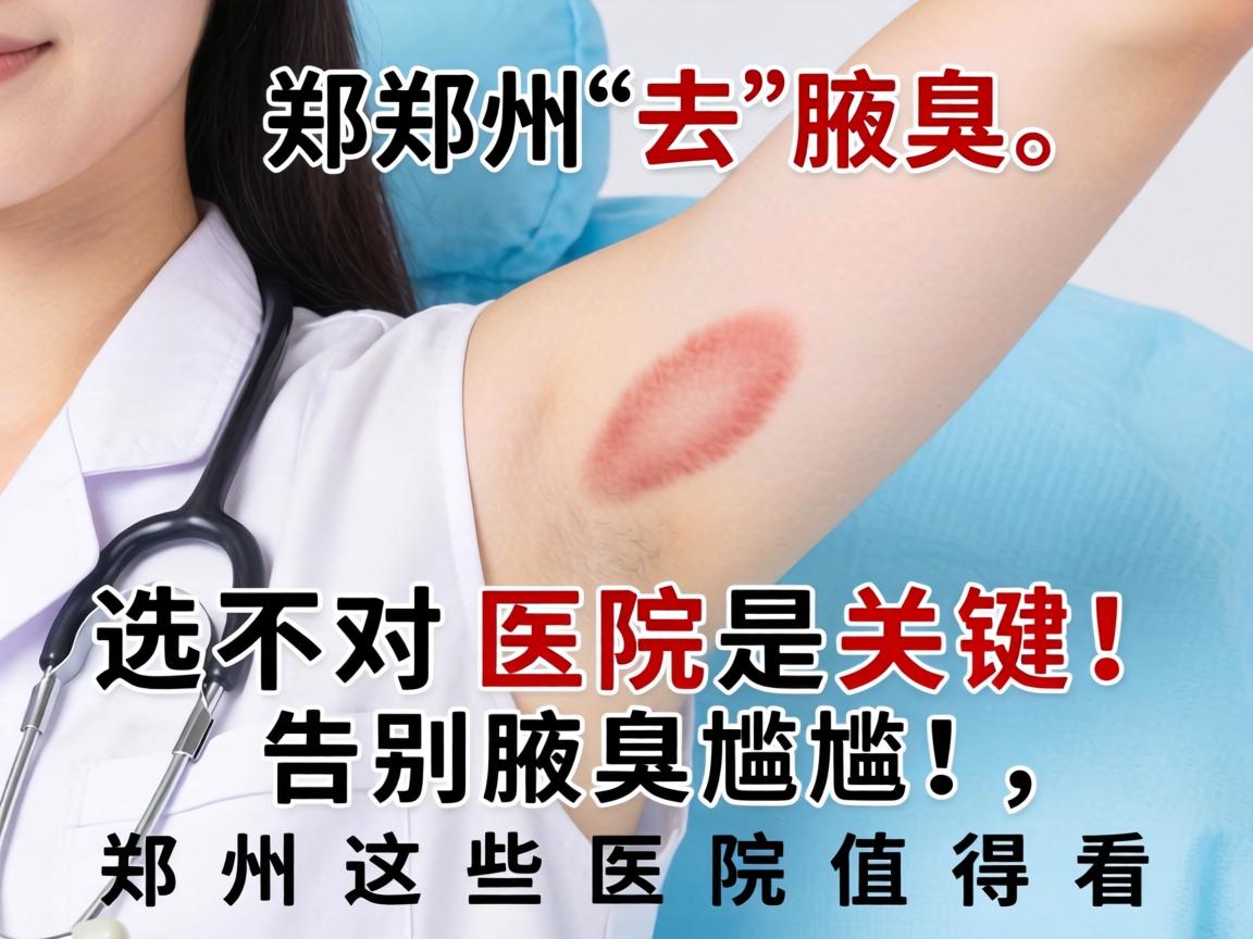 郑州去腋臭,选对医院是关键!告别腋臭尴尬,郑州这些医院值得看 郑州去腋臭,选对医院是关键!告别腋臭尴尬,郑州这些医院值得看