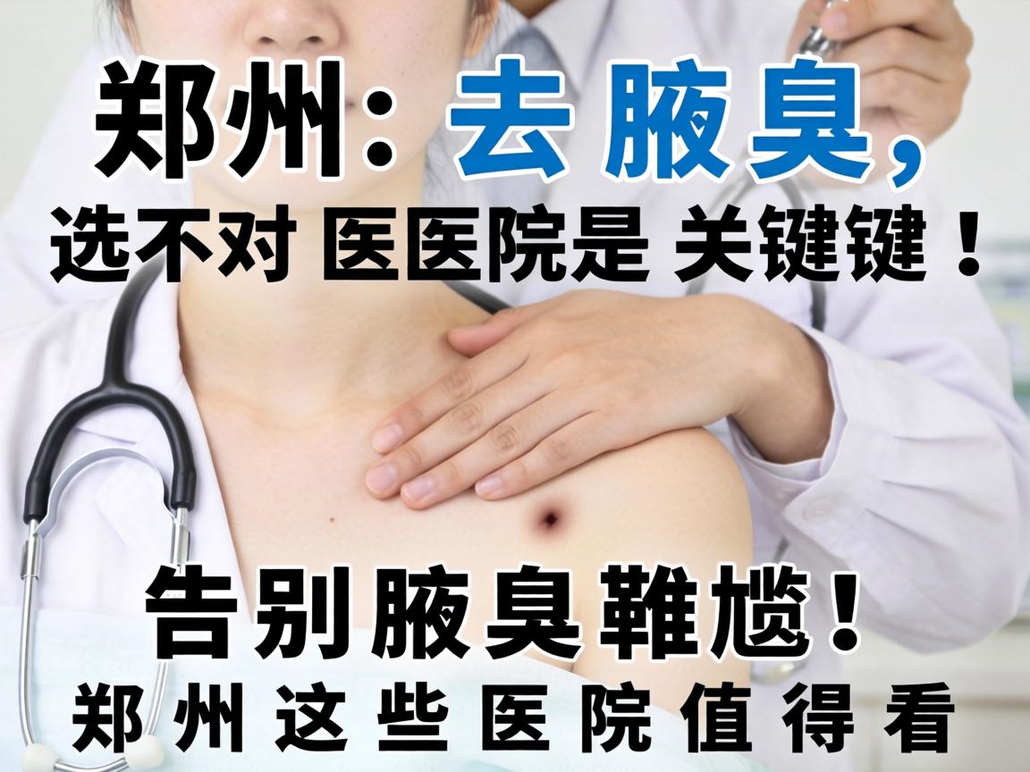 郑州去腋臭,选对医院是关键!告别腋臭尴尬,郑州这些医院值得看 郑州去腋臭,选对医院是关键!告别腋臭尴尬,郑州这些医院值得看