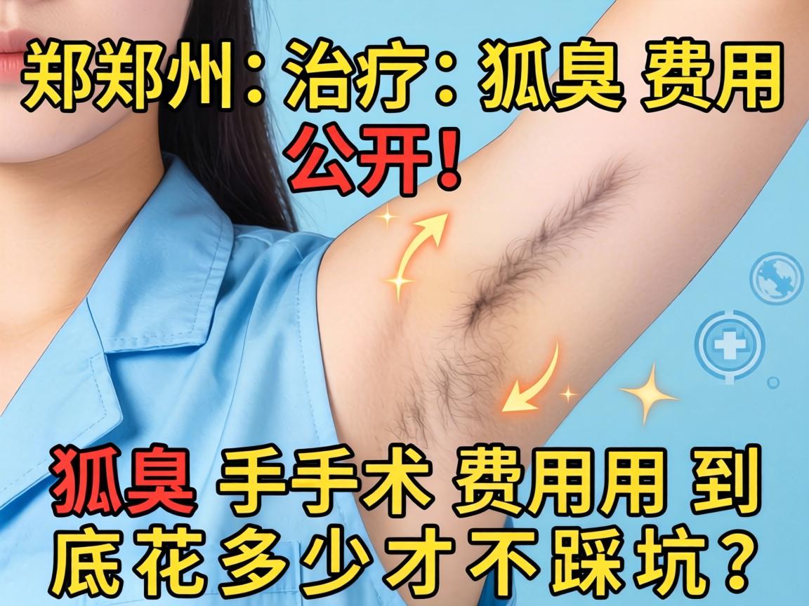 郑州治疗狐臭费用公开!狐臭手术费用到底花多少才不踩坑? 郑州治疗狐臭费用公开!狐臭手术费用到底花多少才不踩坑?