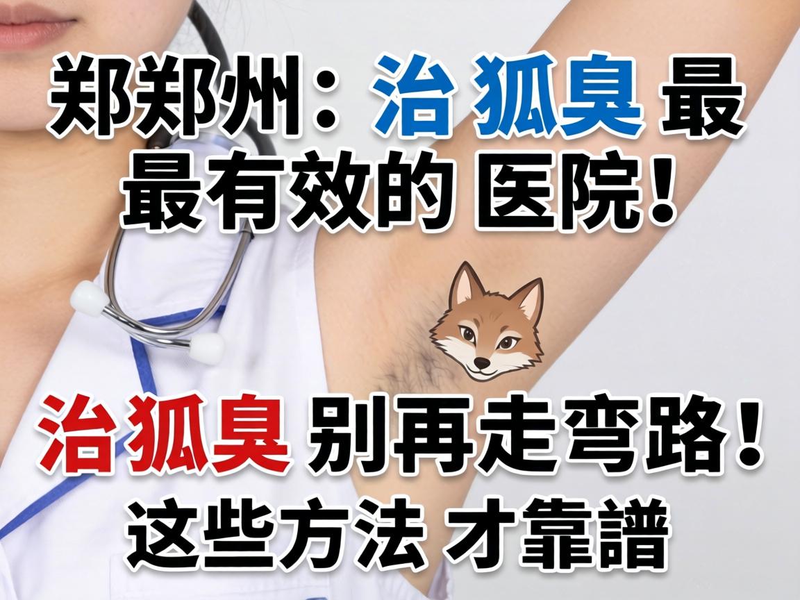 郑州治狐臭最有效的医院,治狐臭别再走弯路!这些方法才靠谱 郑州治狐臭最有效的医院,治狐臭别再走弯路!这些方法才靠谱