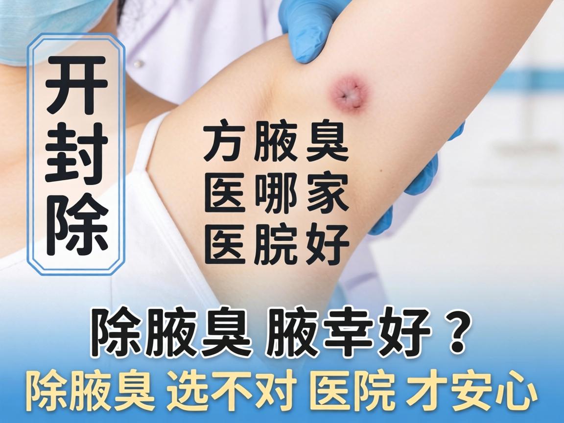 开封除腋臭哪家医院好?除腋臭选对医院才安心 开封除腋臭哪家医院好?除腋臭选对医院才安心