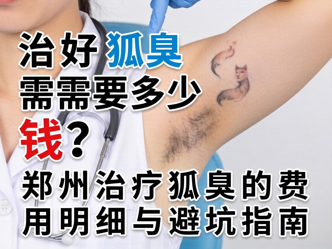 治好狐臭需要多少钱?郑州治疗狐臭的费用明细与避坑指南 治好狐臭需要多少钱?郑州治疗狐臭的费用明细与避坑指南