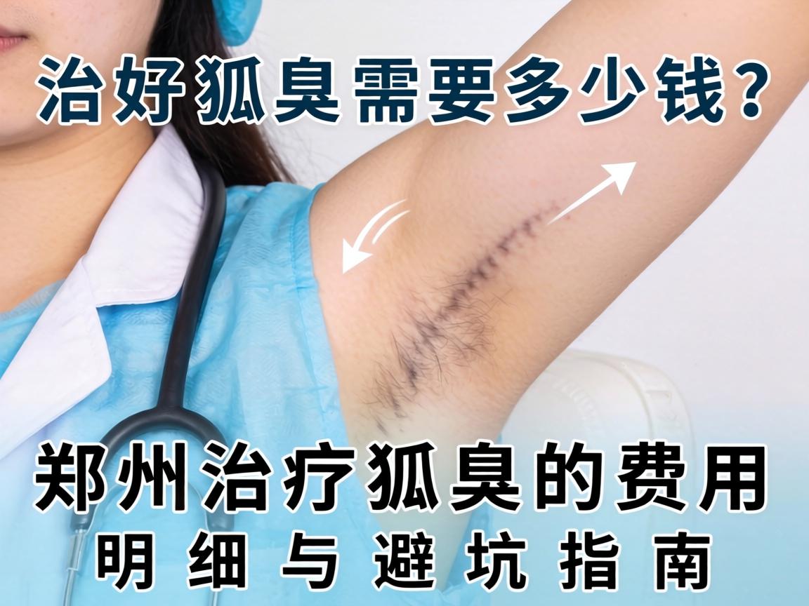 治好狐臭需要多少钱?郑州治疗狐臭的费用明细与避坑指南 治好狐臭需要多少钱?郑州治疗狐臭的费用明细与避坑指南