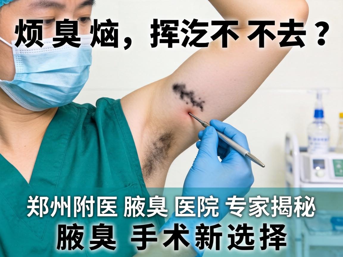腋臭烦恼挥之不去?郑州附医腋臭医院专家揭秘腋臭手术新选择 腋臭烦恼挥之不去?郑州附医腋臭医院专家揭秘腋臭手术新选择