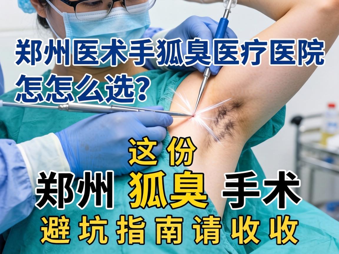 郑州狐臭手术医院怎么选?这份郑州狐臭手术避坑指南请收好 郑州狐臭手术医院怎么选?这份郑州狐臭手术避坑指南请收好