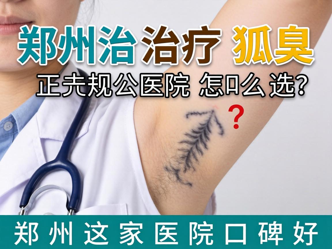 郑州治疗狐臭,正规医院怎么选?郑州这家医院口碑好 郑州治疗狐臭,正规医院怎么选?郑州这家医院口碑好