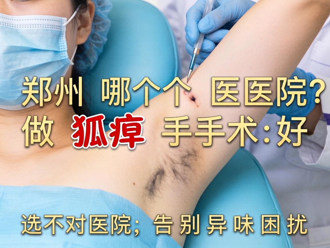 郑州哪个医院做狐臭手术好?选对医院,告别异味困扰 郑州哪个医院做狐臭手术好?选对医院,告别异味困扰