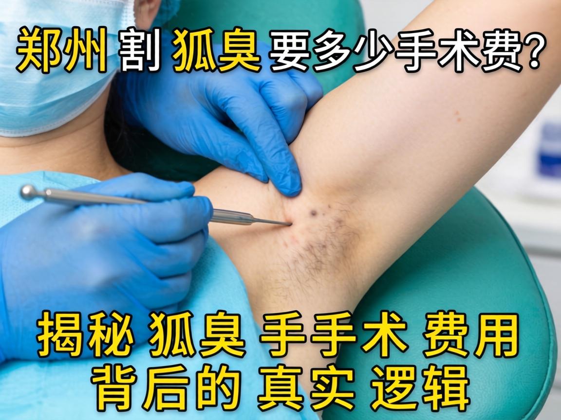 郑州割狐臭要多少手术费？揭秘狐臭手术费用背后的真实逻辑