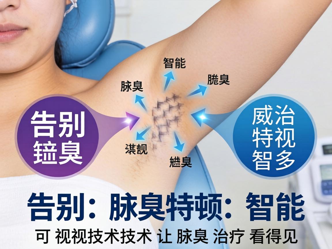 告别腋臭尴尬，威特顿智能可视技术让腋臭治疗看得见