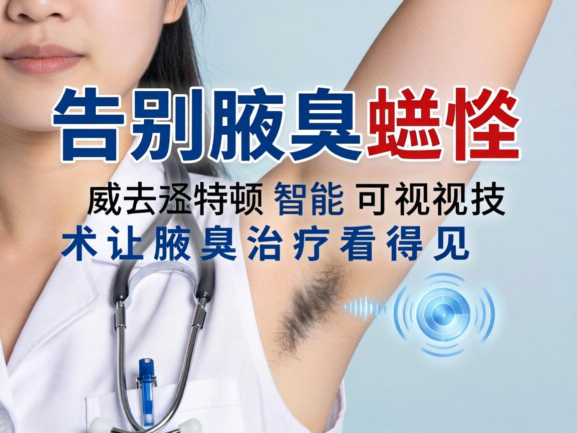 告别腋臭尴尬，威特顿智能可视技术让腋臭治疗看得见