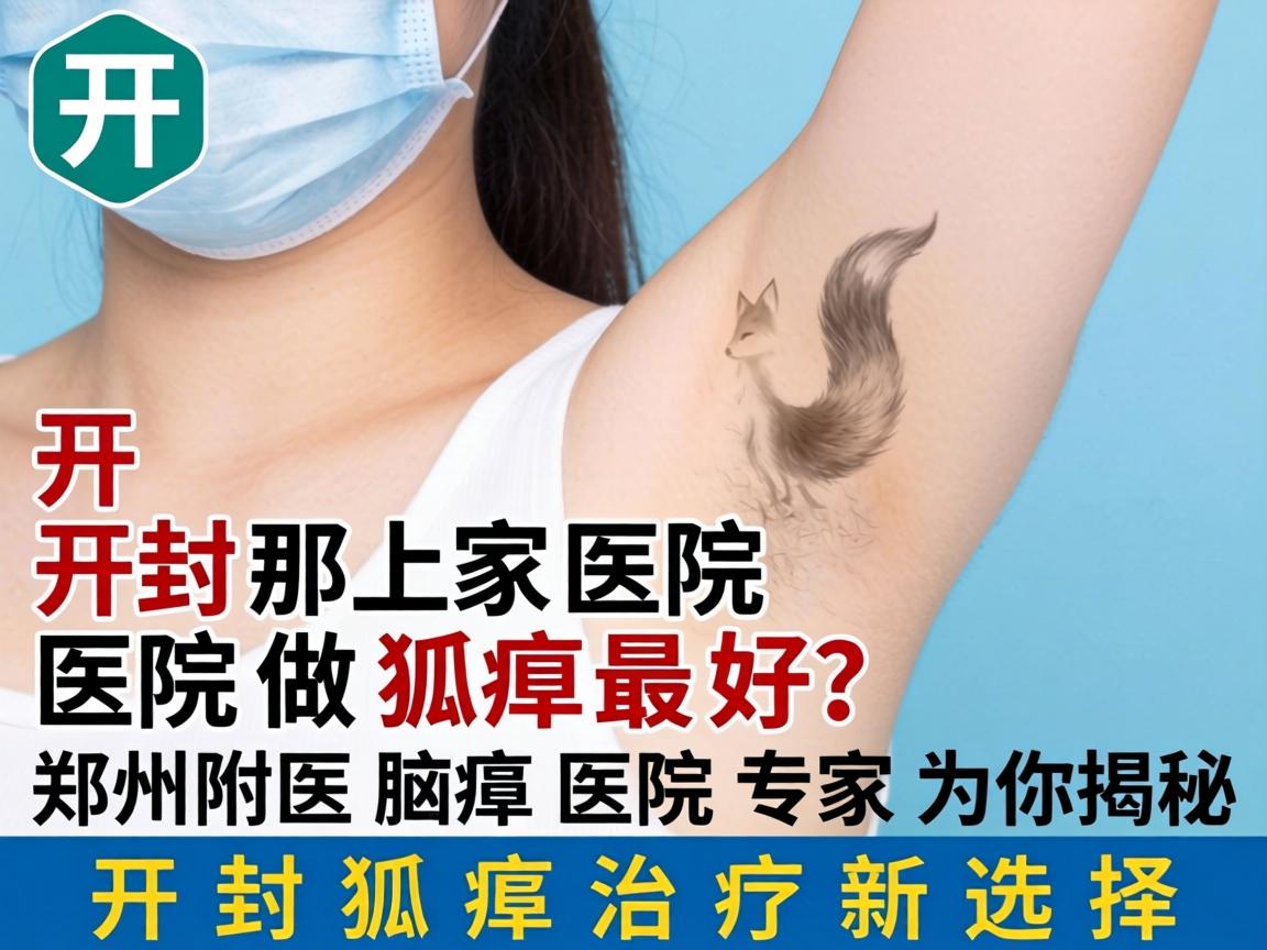 开封那家医院做狐臭最好？郑州附医腋臭医院专家为你揭秘开封狐臭治疗新选择