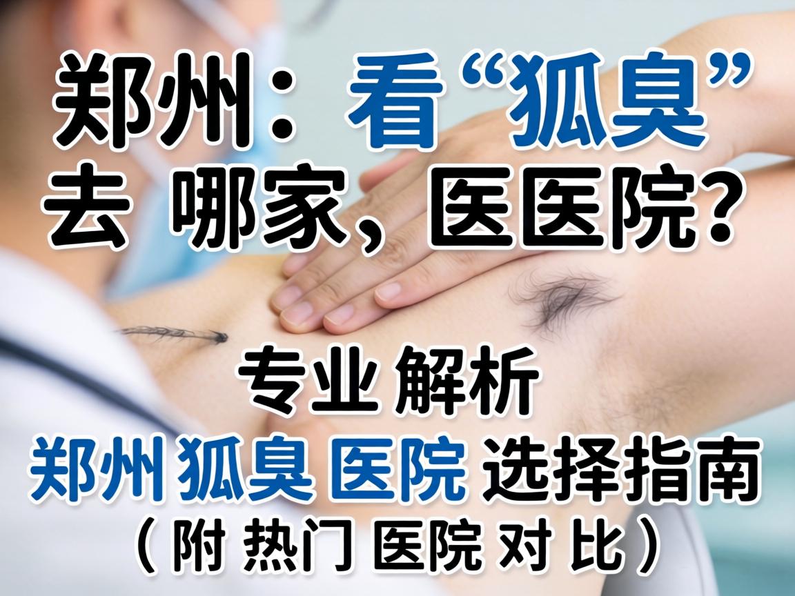 郑州看狐臭去哪家医院?专业解析郑州狐臭医院选择指南(附热门医院对比) 郑州看狐臭去哪家医院?专业解析郑州狐臭医院选择指南(附热门医院对比)