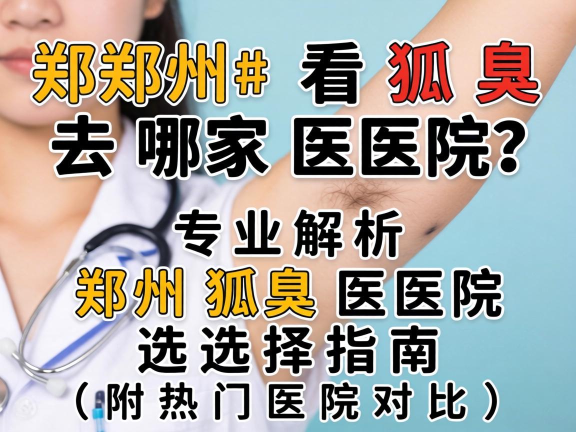 郑州看狐臭去哪家医院?专业解析郑州狐臭医院选择指南(附热门医院对比) 郑州看狐臭去哪家医院?专业解析郑州狐臭医院选择指南(附热门医院对比)