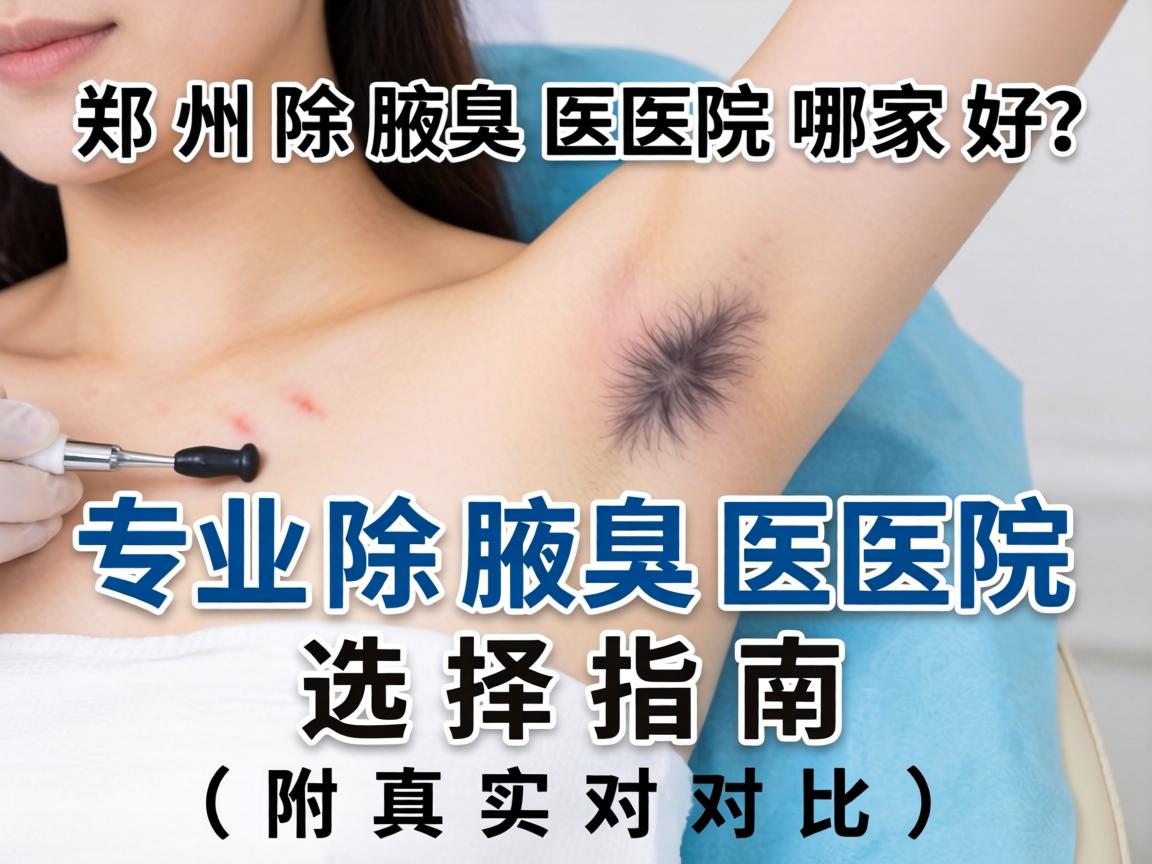郑州除腋臭医院哪家好?专业除腋臭医院选择指南(附真实对比) 郑州除腋臭医院哪家好?专业除腋臭医院选择指南(附真实对比)