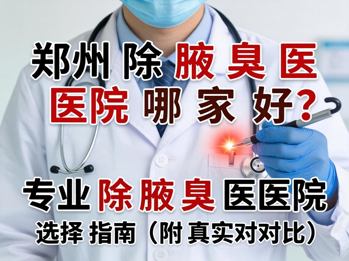 郑州除腋臭医院哪家好?专业除腋臭医院选择指南(附真实对比) 郑州除腋臭医院哪家好?专业除腋臭医院选择指南(附真实对比)