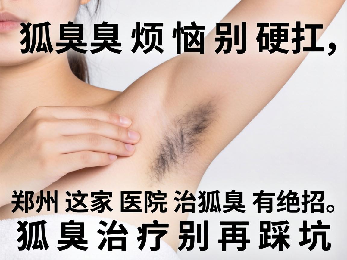 狐臭烦恼别硬扛,郑州这家医院治狐臭有绝招,狐臭治疗别再踩坑 狐臭烦恼别硬扛,郑州这家医院治狐臭有绝招,狐臭治疗别再踩坑