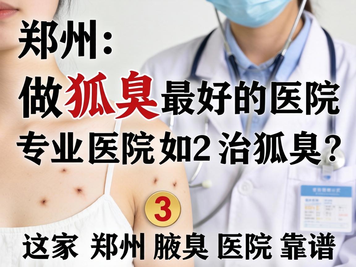 郑州做狐臭最好的医院,专业医院如何治狐臭?这3家郑州腋臭医院靠谱 郑州做狐臭最好的医院,专业医院如何治狐臭?这3家郑州腋臭医院靠谱