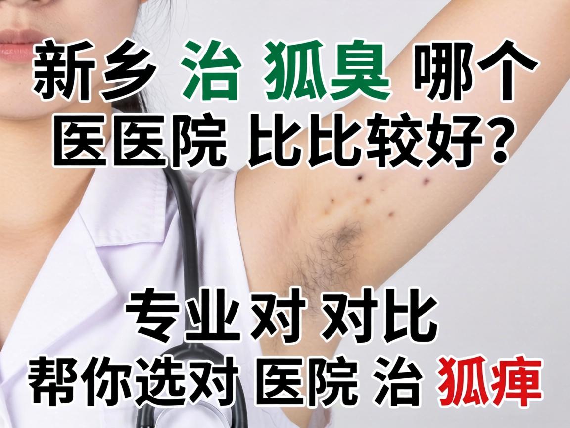 新乡治狐臭哪个医院比较好？专业对比帮你选对医院治狐臭