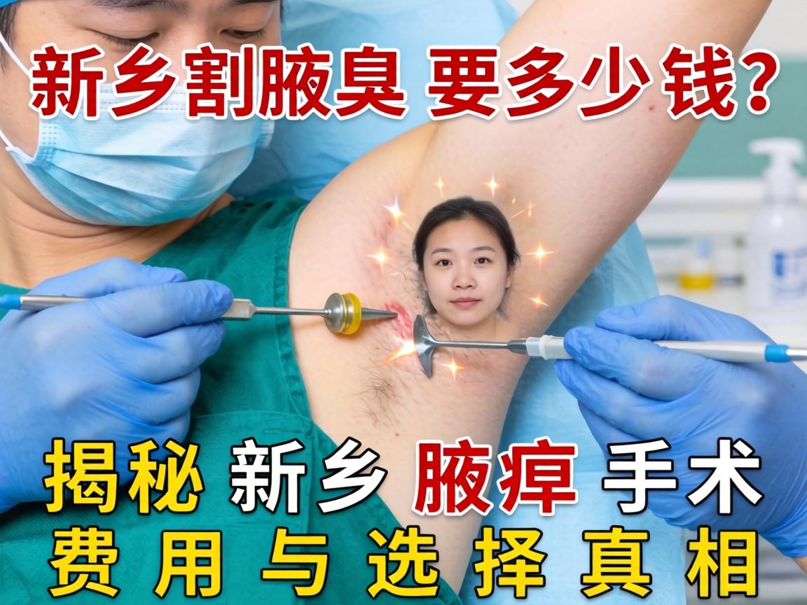 新乡割腋臭手术要多少钱？揭秘新乡腋臭手术费用与选择真相