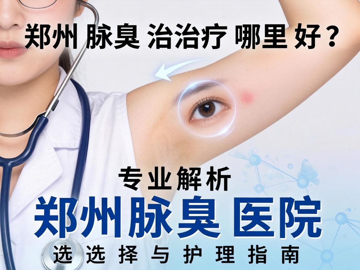 郑州腋臭治疗哪里好？专业解析郑州腋臭医院选择与护理指南