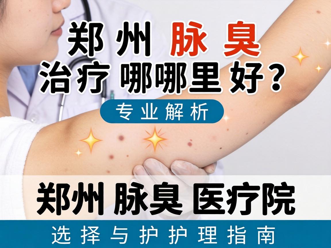 郑州腋臭治疗哪里好？专业解析郑州腋臭医院选择与护理指南