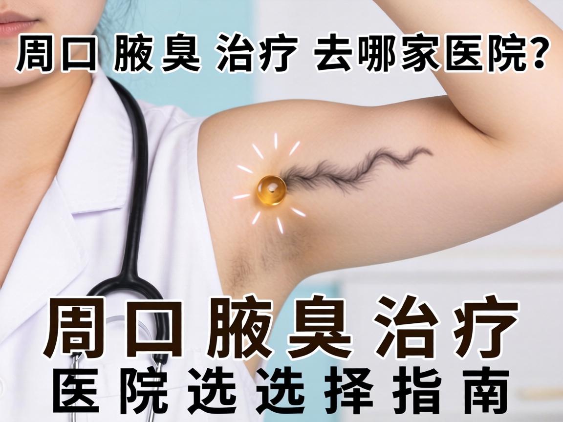 周口腋臭治疗去哪家医院？周口腋臭治疗医院选择指南