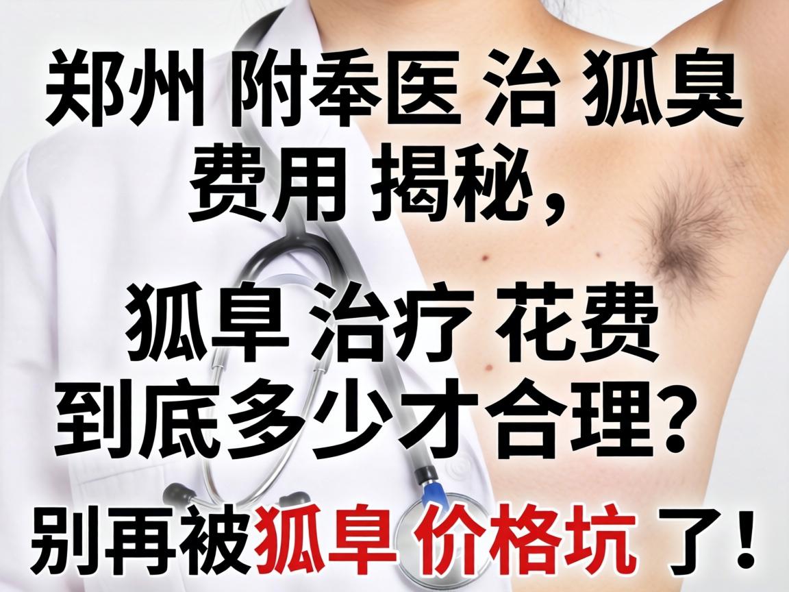 郑州附医治狐臭费用揭秘,狐臭治疗花费到底多少才合理?别再被狐臭价格坑了! 郑州附医治狐臭费用揭秘,狐臭治疗花费到底多少才合理?别再被狐臭价格坑了!