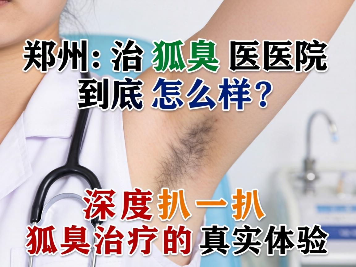 郑州治狐臭医院到底怎么样？深度扒一扒狐臭治疗的真实体验