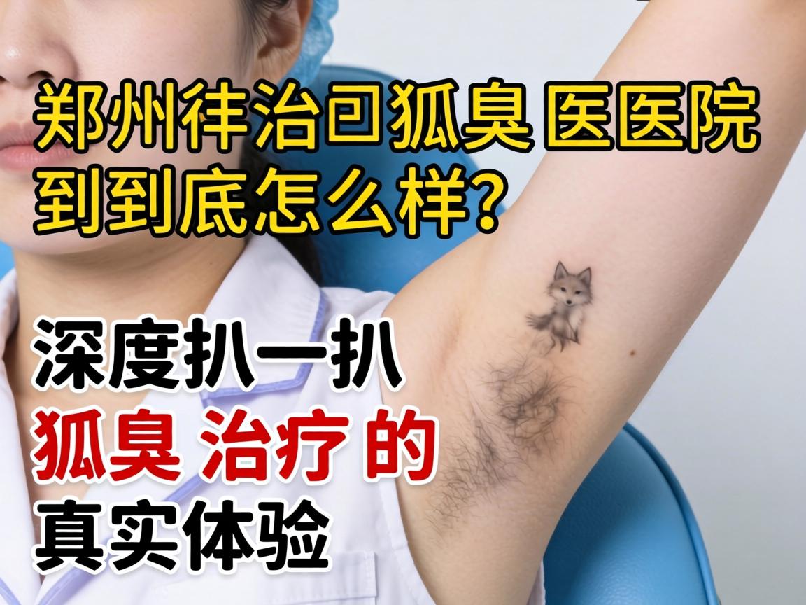 郑州治狐臭医院到底怎么样？深度扒一扒狐臭治疗的真实体验