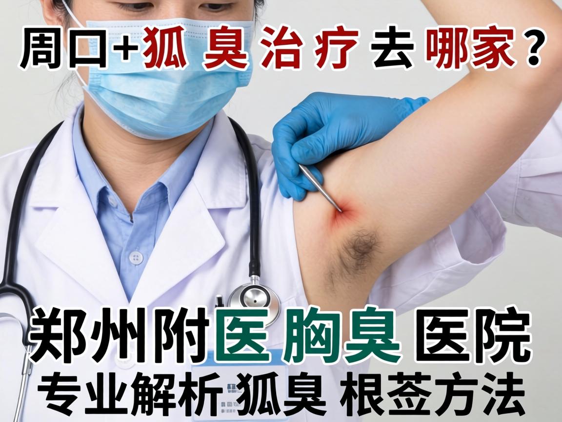 周口狐臭治疗去哪家？郑州附医腋臭医院专业解析狐臭根治方法