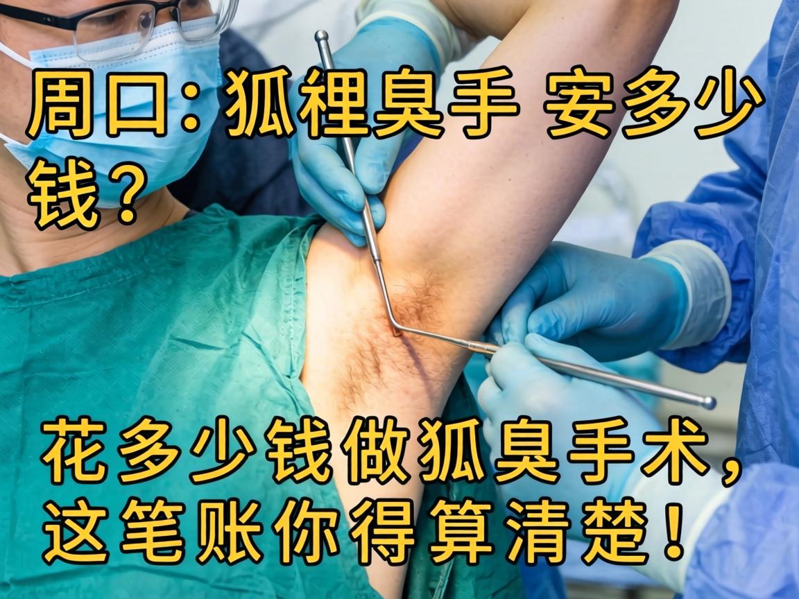 周口狐臭手术多少钱?花多少钱做狐臭手术,这笔账你得算清楚! 周口狐臭手术多少钱?花多少钱做狐臭手术,这笔账你得算清楚!