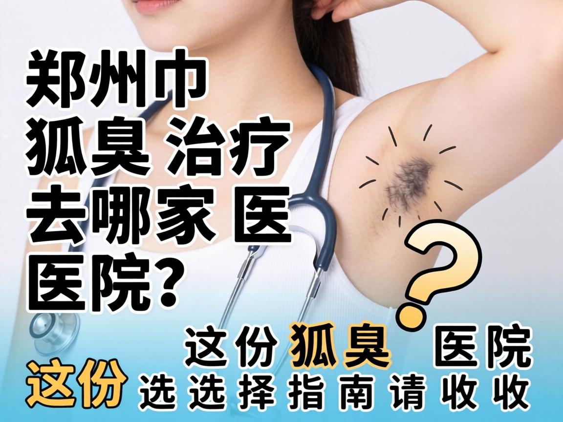 郑州狐臭治疗去哪家医院?这份狐臭医院选择指南请收好 郑州狐臭治疗去哪家医院?这份狐臭医院选择指南请收好
