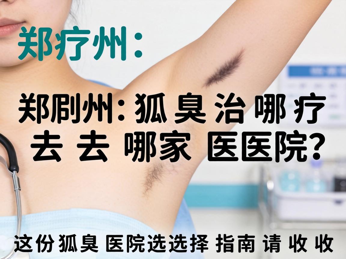 郑州狐臭治疗去哪家医院?这份狐臭医院选择指南请收好 郑州狐臭治疗去哪家医院?这份狐臭医院选择指南请收好