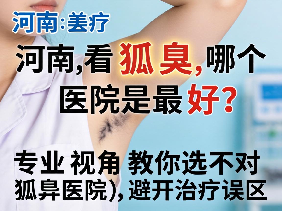 河南看狐臭哪个医院最好?专业视角教你选对狐臭医院,避开治疗误区 河南看狐臭哪个医院最好?专业视角教你选对狐臭医院,避开治疗误区