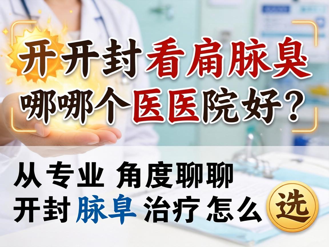 开封看腋臭哪个医院好？从专业角度聊聊开封腋臭治疗怎么选