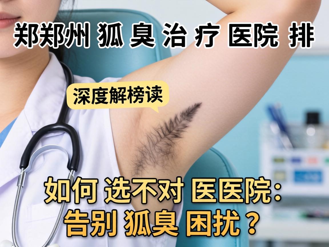 郑州狐臭治疗医院排行榜深度解读,如何选对医院,告别狐臭困扰? 郑州狐臭治疗医院排行榜深度解读,如何选对医院,告别狐臭困扰?