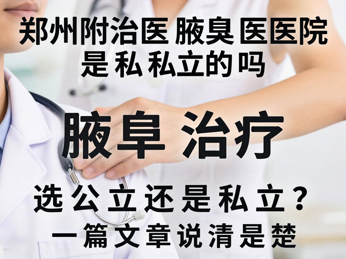 郑州附医腋臭医院是私立的吗?腋臭治疗选公立还是私立?一篇文章说清楚 郑州附医腋臭医院是私立的吗?腋臭治疗选公立还是私立?一篇文章说清楚