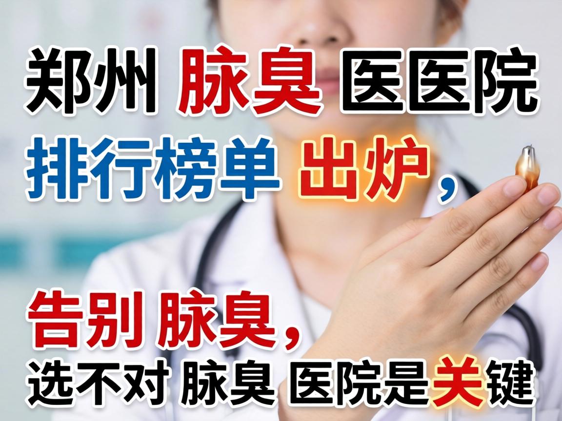 郑州腋臭医院排行榜单出炉，告别腋臭，选对腋臭医院是关键