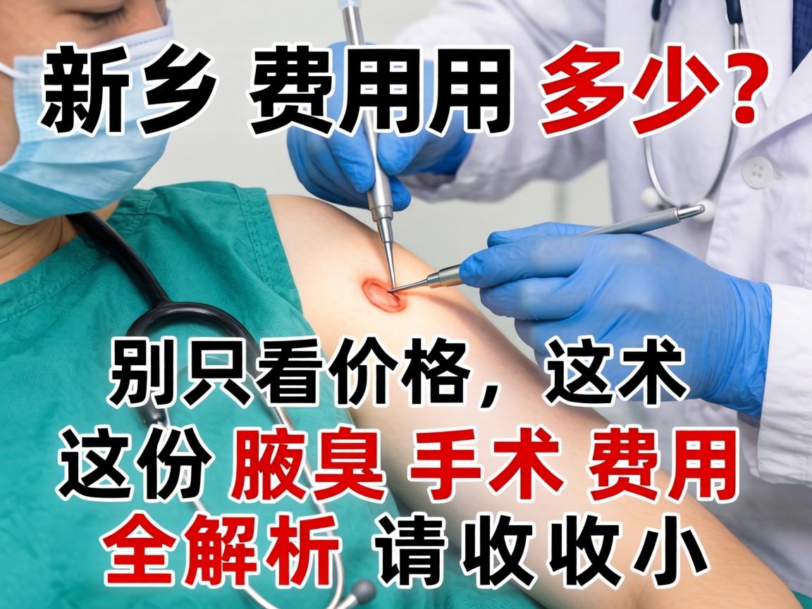 新乡腋臭手术费用多少?别只看价格,这份腋臭手术费用全解析请收好 新乡腋臭手术费用多少?别只看价格,这份腋臭手术费用全解析请收好
