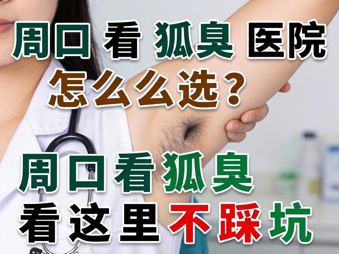 周口看狐臭医院怎么选？周口看狐臭看这里不踩坑