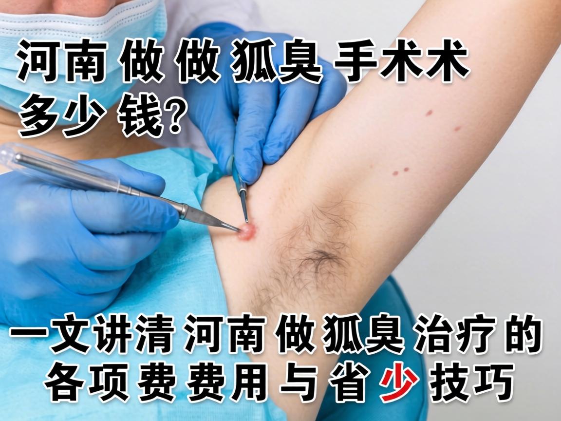 河南做狐臭手术多少钱?一文讲清河南做狐臭治疗的各项费用与省钱技巧 河南做狐臭手术多少钱?一文讲清河南做狐臭治疗的各项费用与省钱技巧