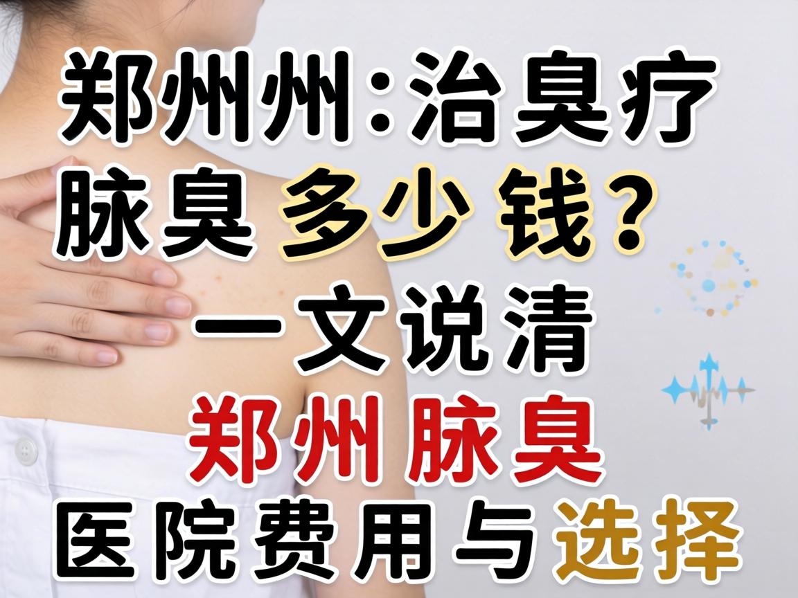 郑州治疗腋臭多少钱?一文说清郑州腋臭医院费用与选择 郑州治疗腋臭多少钱?一文说清郑州腋臭医院费用与选择