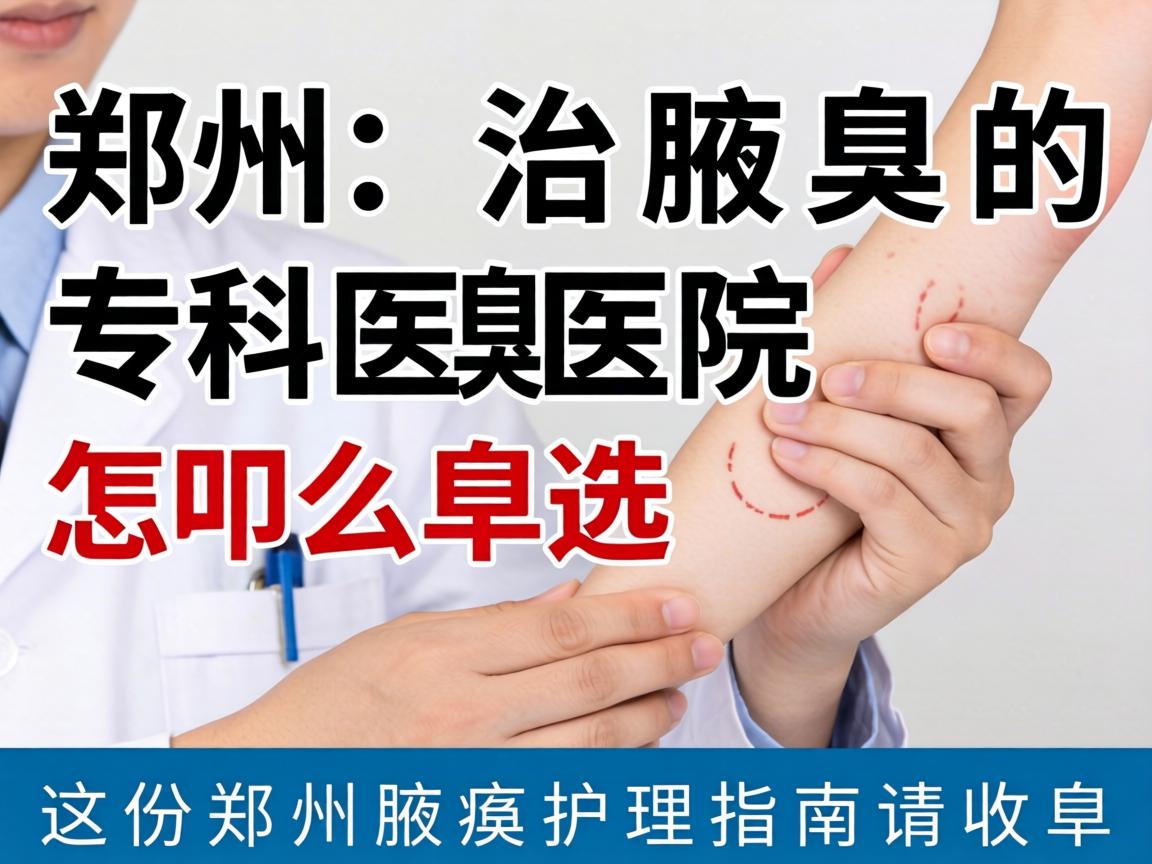 郑州治腋臭的专科医院怎么选?这份郑州腋臭护理指南请收好 郑州治腋臭的专科医院怎么选?这份郑州腋臭护理指南请收好