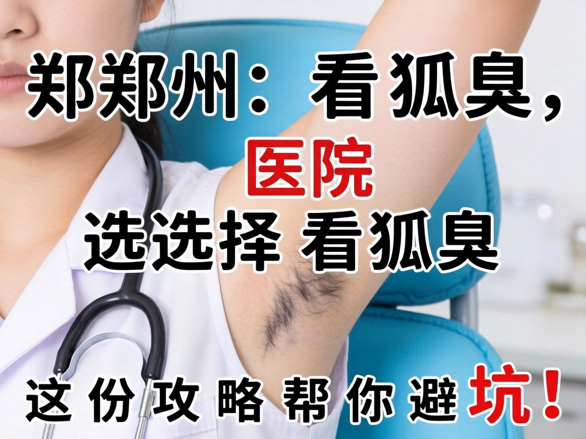 郑州看狐臭,医院选择看狐臭,这份攻略帮你避坑! 郑州看狐臭,医院选择看狐臭,这份攻略帮你避坑!