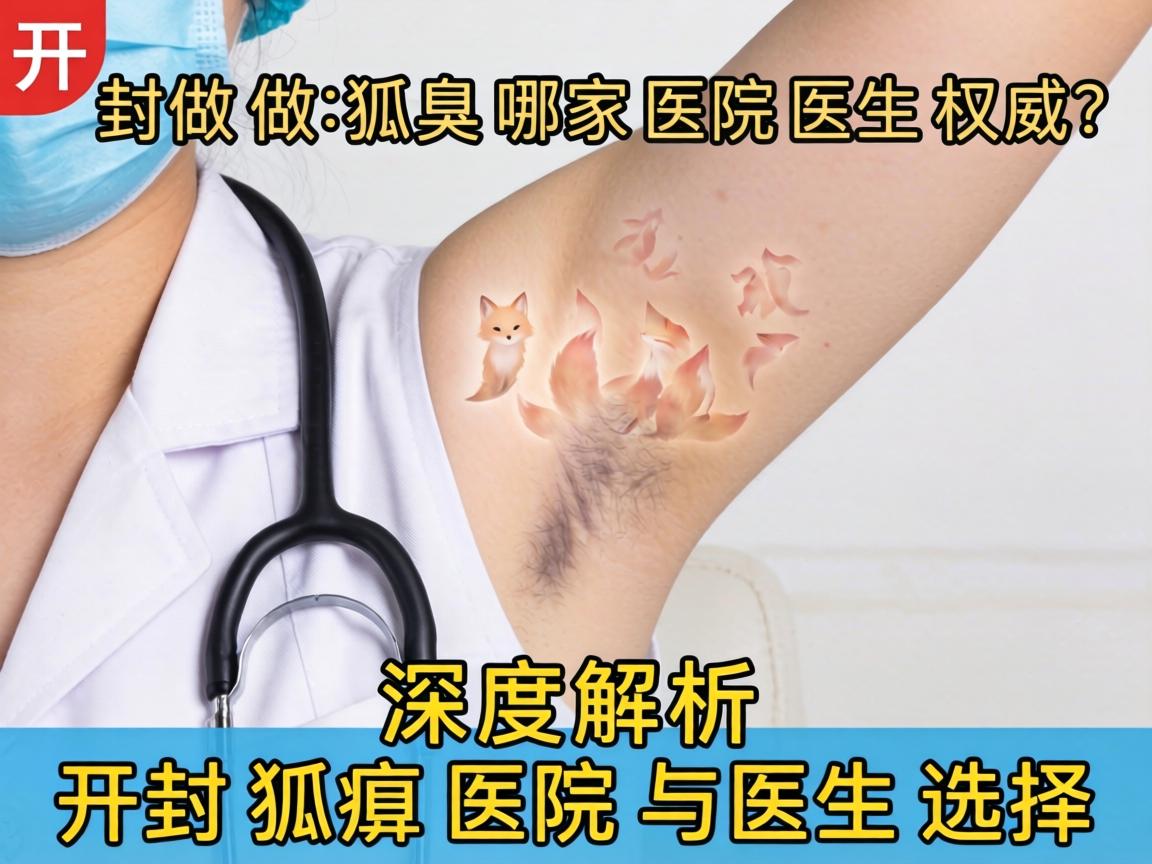 开封做狐臭哪家医院医生权威？深度解析开封狐臭医院与医生选择