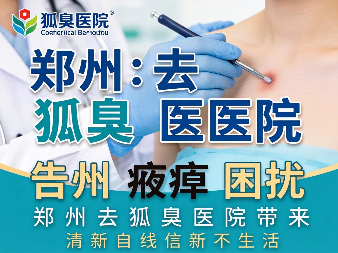 郑州去狐臭医院,告别腋臭困扰,郑州去狐臭医院带来清新自信新生活 郑州去狐臭医院,告别腋臭困扰,郑州去狐臭医院带来清新自信新生活