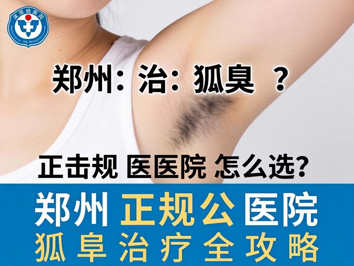 郑州治狐臭,正规医院怎么选?郑州正规医院狐臭治疗全攻略 郑州治狐臭,正规医院怎么选?郑州正规医院狐臭治疗全攻略